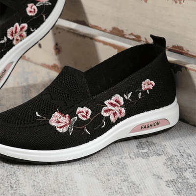 Lily™ – Pohodlné ortopedické slip-on boty s elegantními květinami