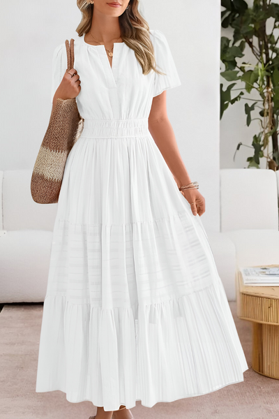 Zielena – Zwiewna sukienka boho na lato