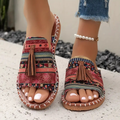 Kaliora – Boho sandały z ortopedycznym wsparciem