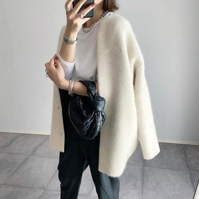 Sila | Elegancki Kardigan z Klasycznym Designem