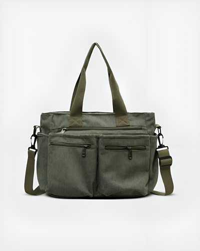 Eufemia – Stylowa torba typu tote z sztruksu