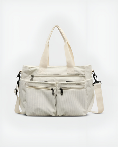 Eufemia – Stylowa torba typu tote z sztruksu