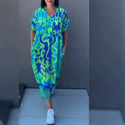 Virelia – Elegancka sukienka w kwiaty