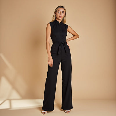 Gabriela - Elegancki kombinezon bez rękawów